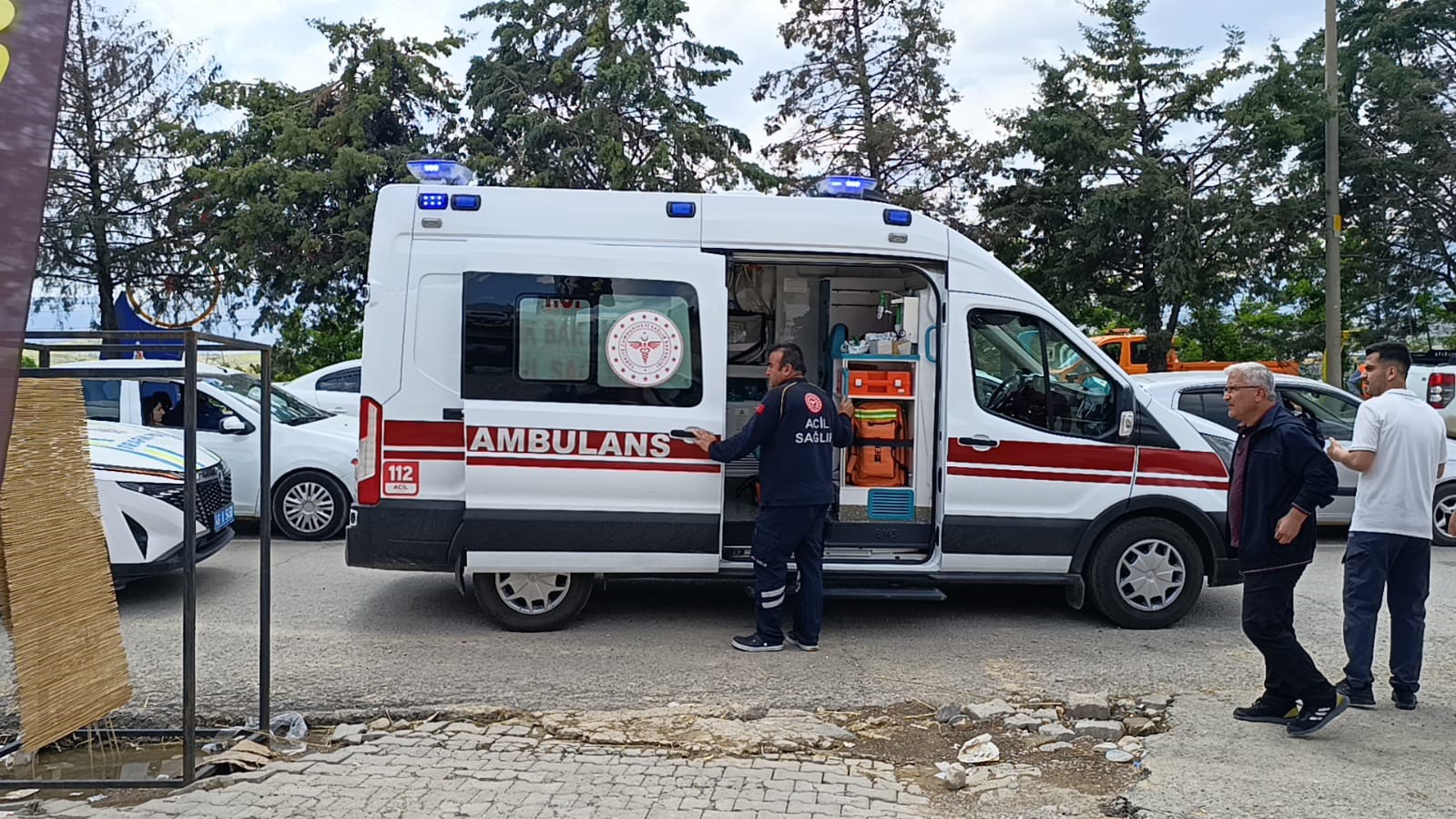 Kahramanmaraş’ta iki otomobil çarpıştı: 1 yaralı
