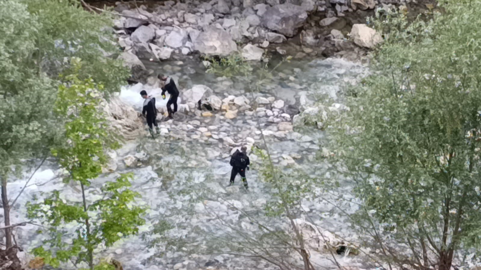 Kahramanmaraş’ta nehirde kaybolan şahıs için arama çalışmaları sürüyor