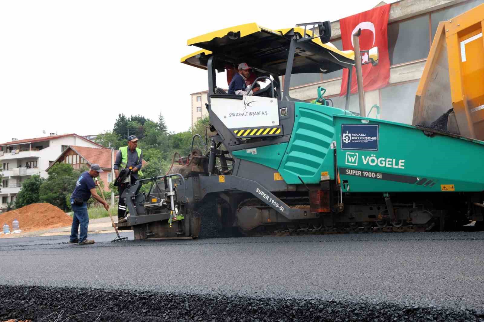 Başiskele’deki Hoca Ahmet Yesevi Caddesi duble yola dönüştürülüyor