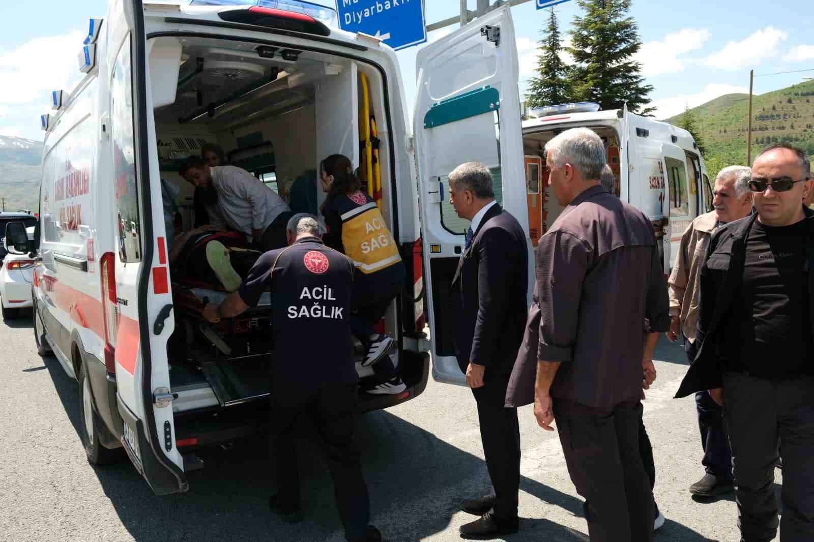Elazığ’da trafik kazası: 6 yaralı