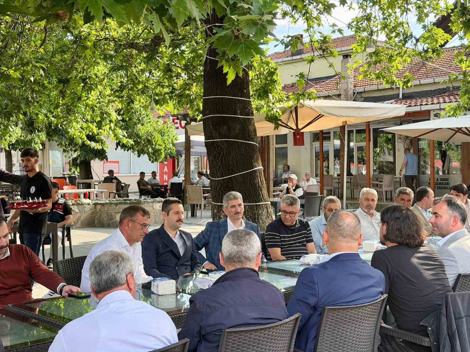 Yenice’de bayramlaşmaya Anayasa Mahkemesi Üyesi İnce katıldı
