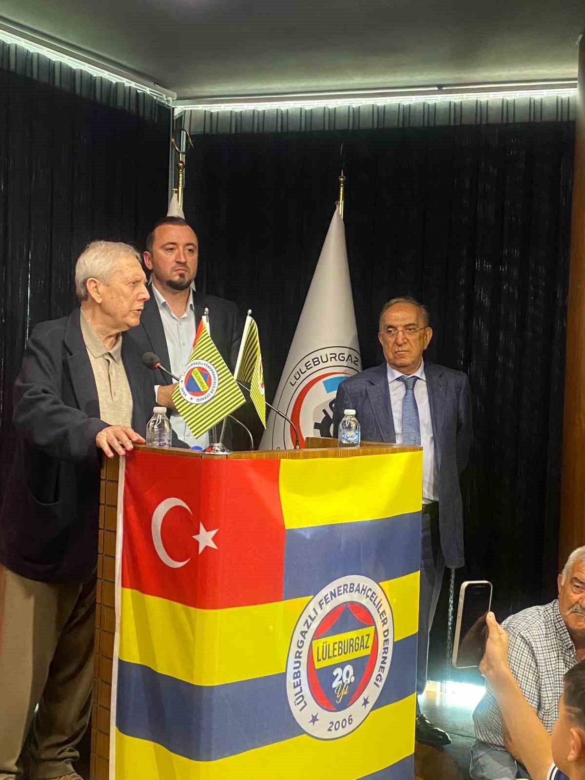 Aziz Yıldırım&rsquo;a L&uuml;leburgaz&rsquo;da meşaleli karşılama
