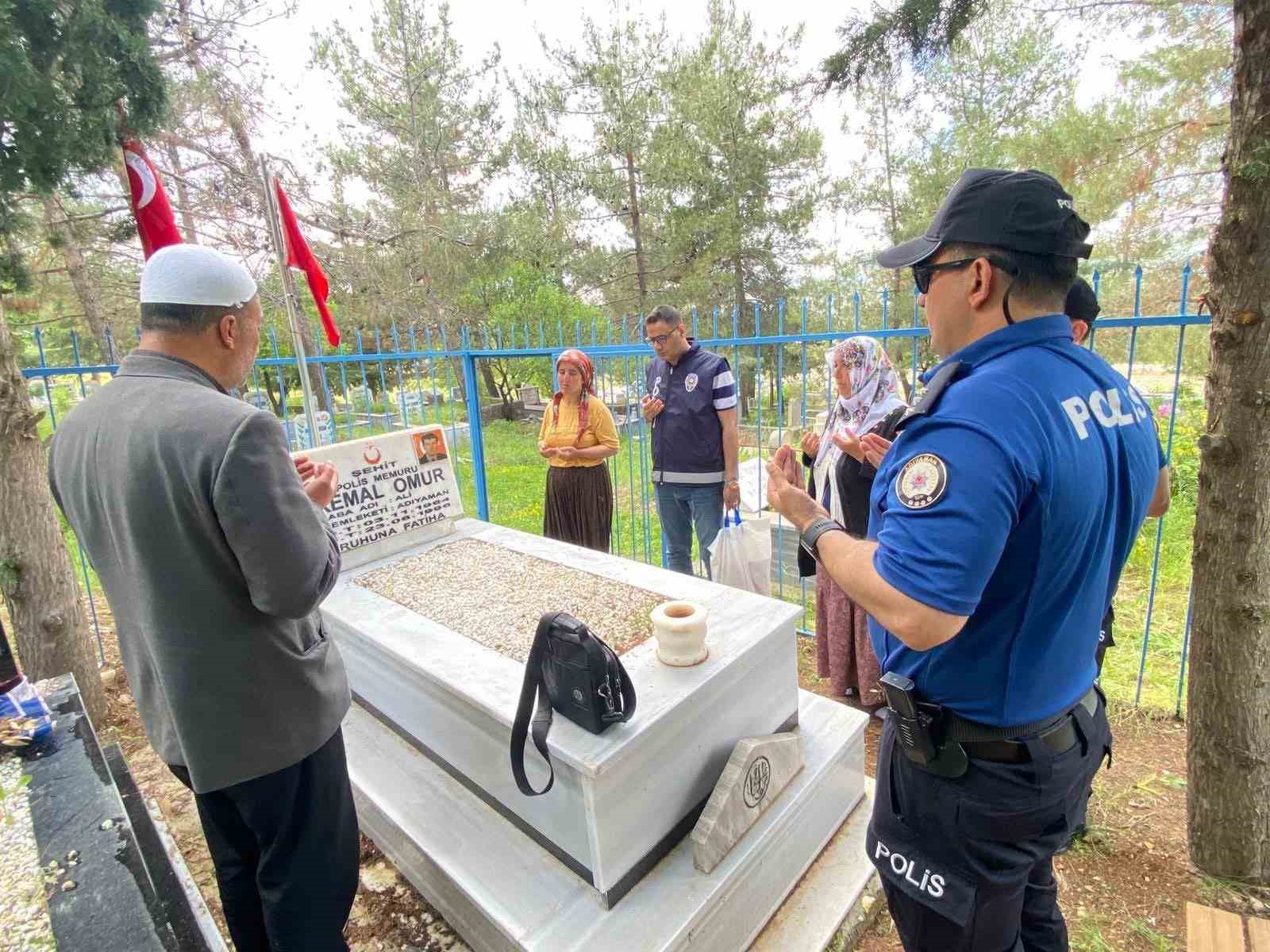 Besni’de şehit ve gazi ailelerine bayram ziyareti