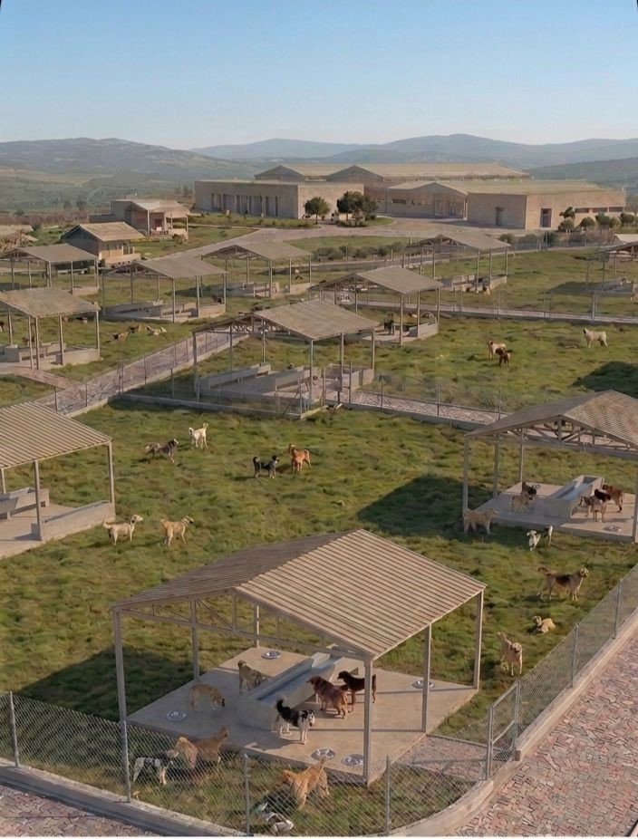 Büyükşehir’den Dikili’ye tam teşekküllü sokak hayvanları kampüsü
