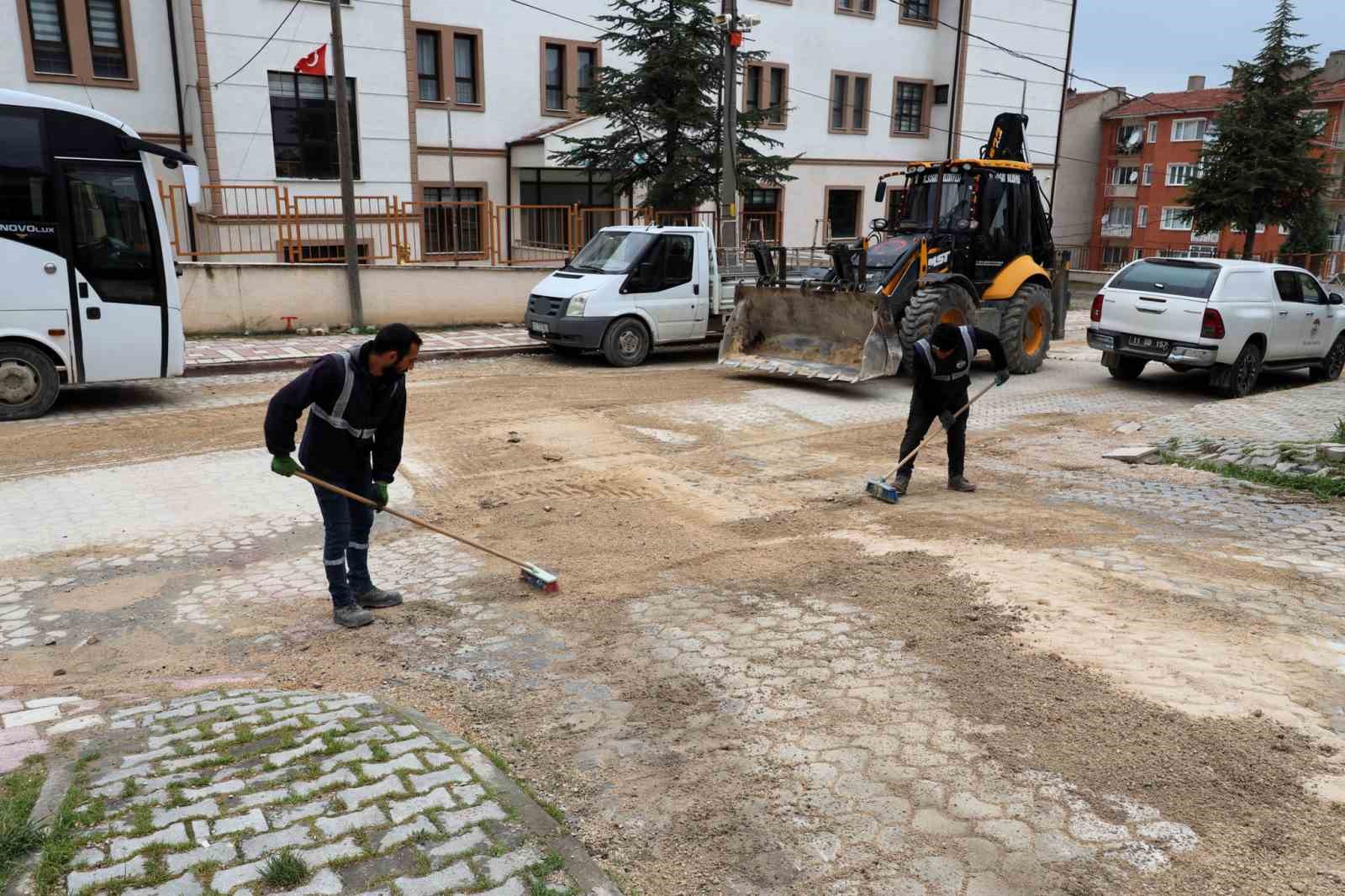 Bilecik’te altyapı sonrası çalışmalar hız kazandı