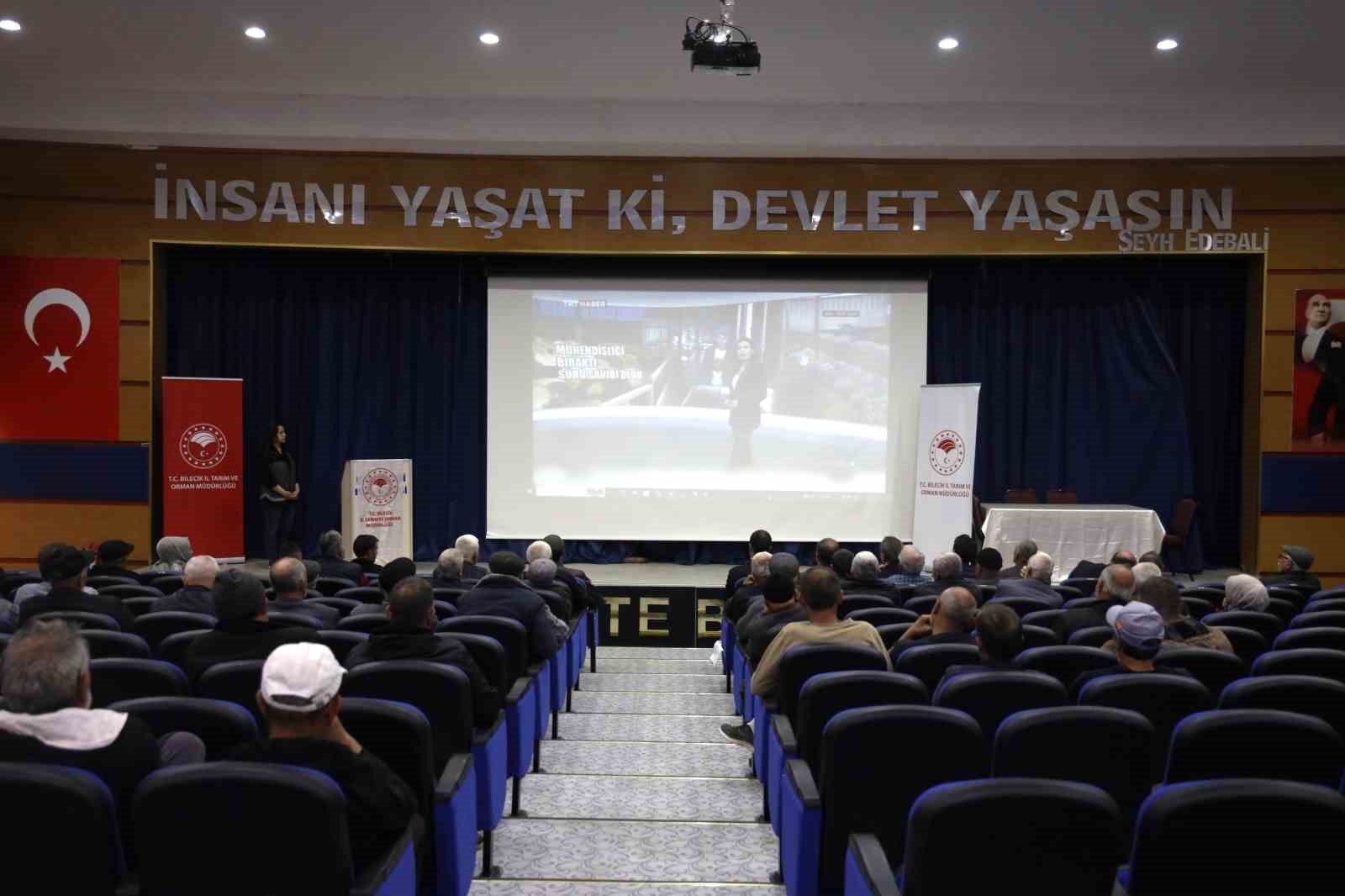 Bilecik’te kırsal kalkınma yatırımları bilgilendirme toplantısı