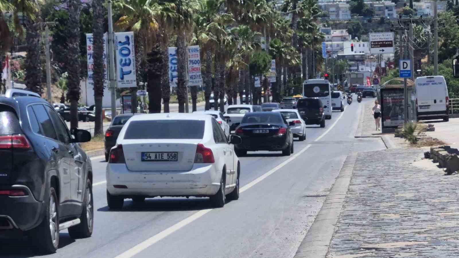 Bodrum’da 25 binden fazla araç çıkış yaptı
