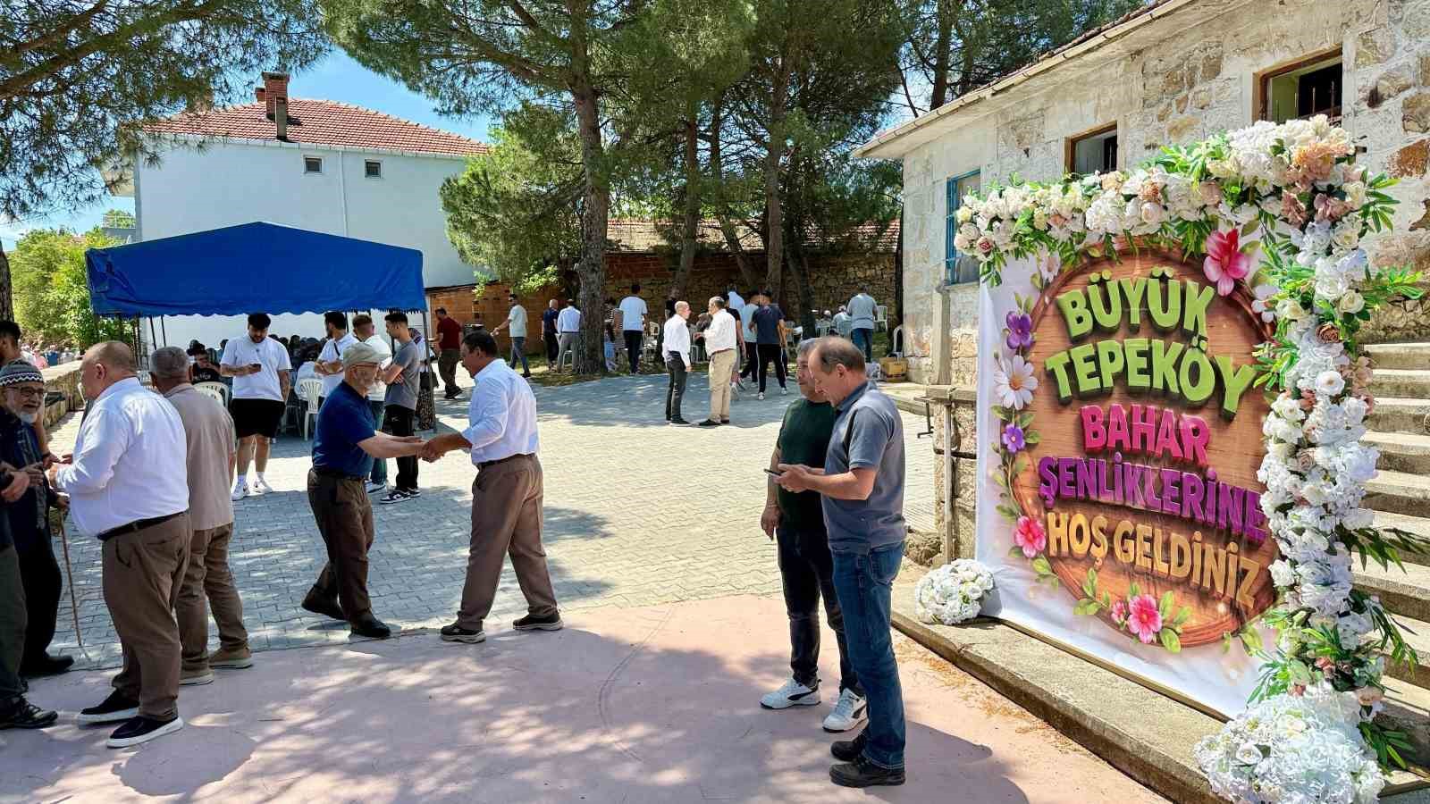 Büyüktepe köyünde bahar şenlikleri düzenlendi