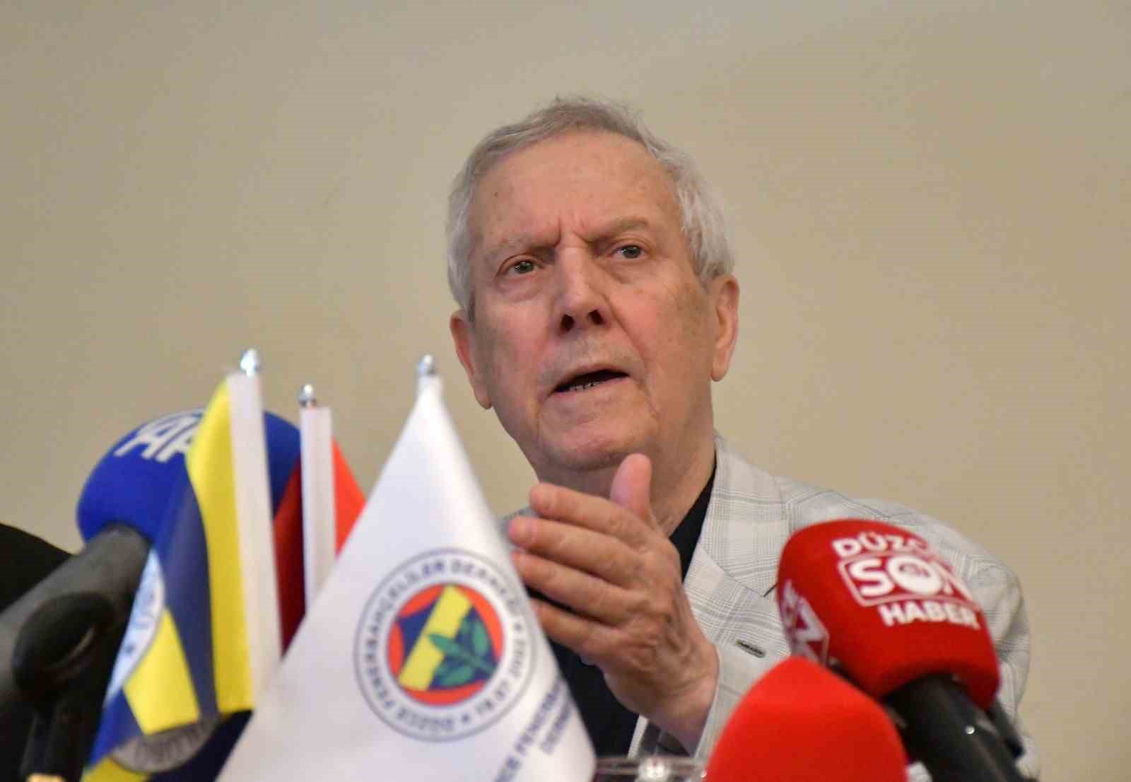Aziz Yıldırım: "Kötü gidişi durdurmak için mücadele edeceğiz"