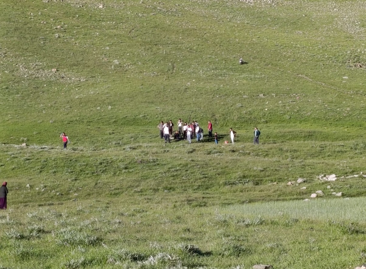 Kaza geçiren motosiklet sürücüsüne hava ambulansı