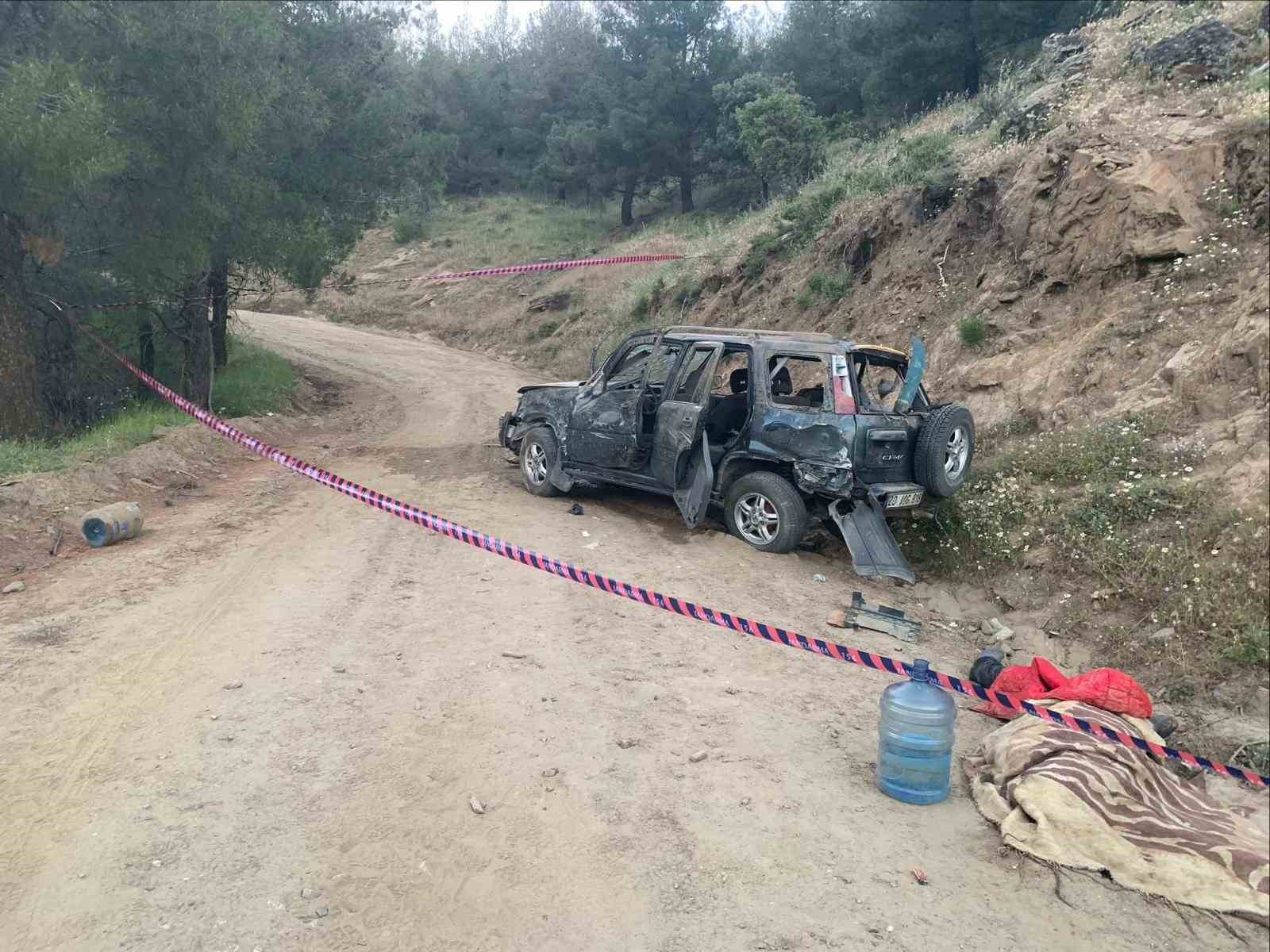 Karacasu’da trafik kazası: 1 ölü 2 yaralı