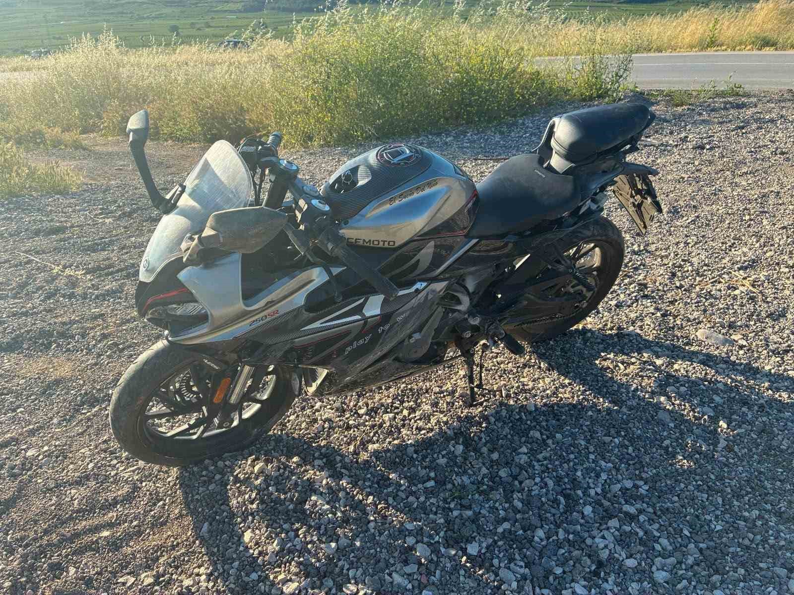 Bilecik’te motosiklet kazası: 1 yaralı