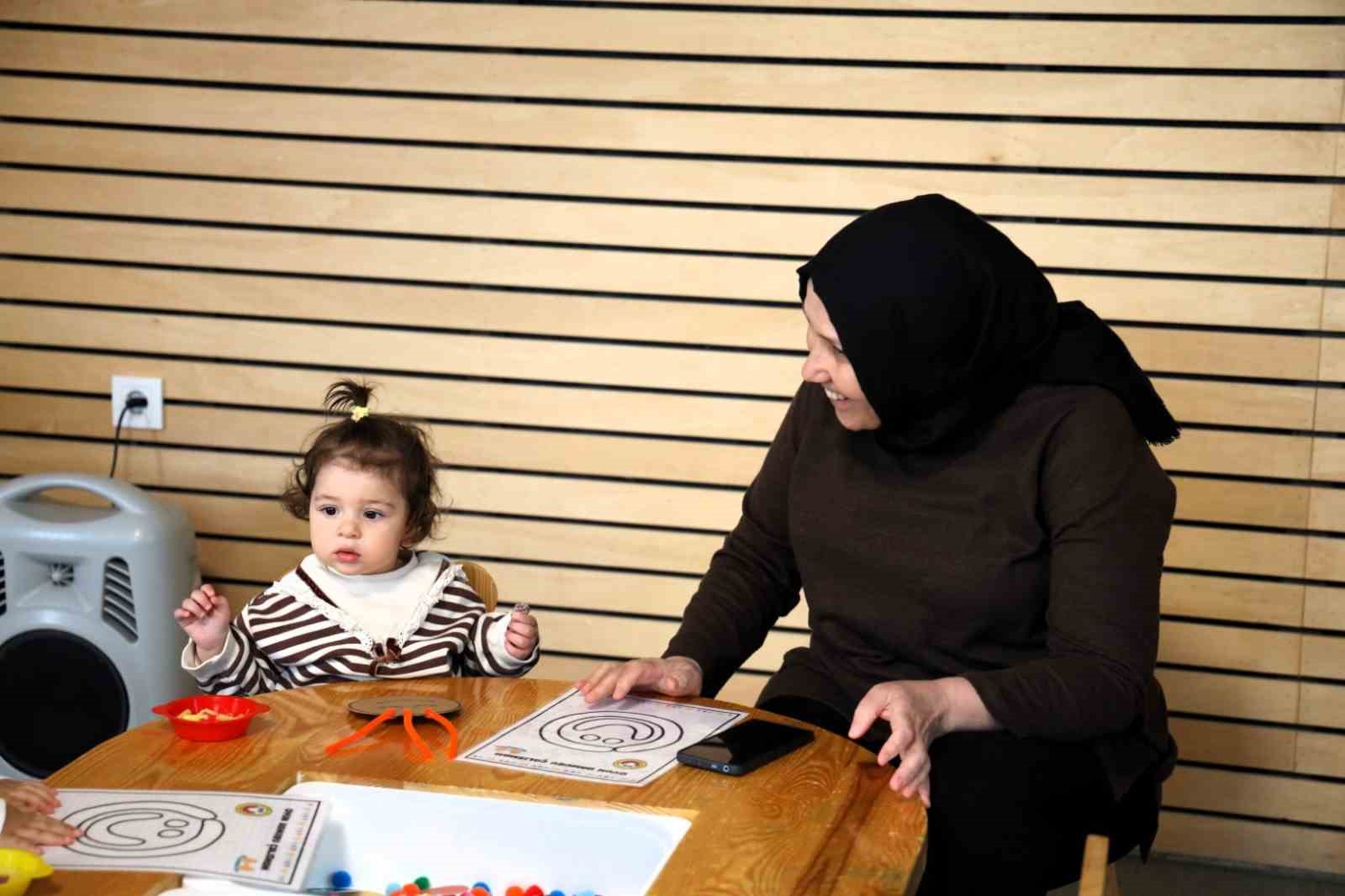 "Ebeveynli Oyun Grubu" projesine ailelerden yoğun ilgi