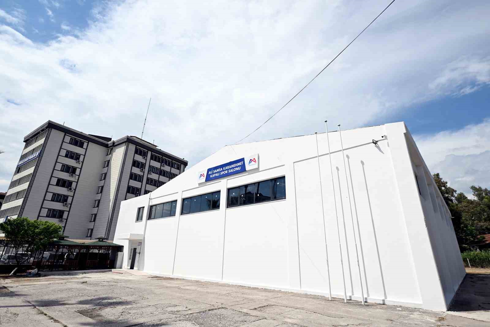 Tarsus&rsquo;ta yenilenen spor salonunda sona gelindi
