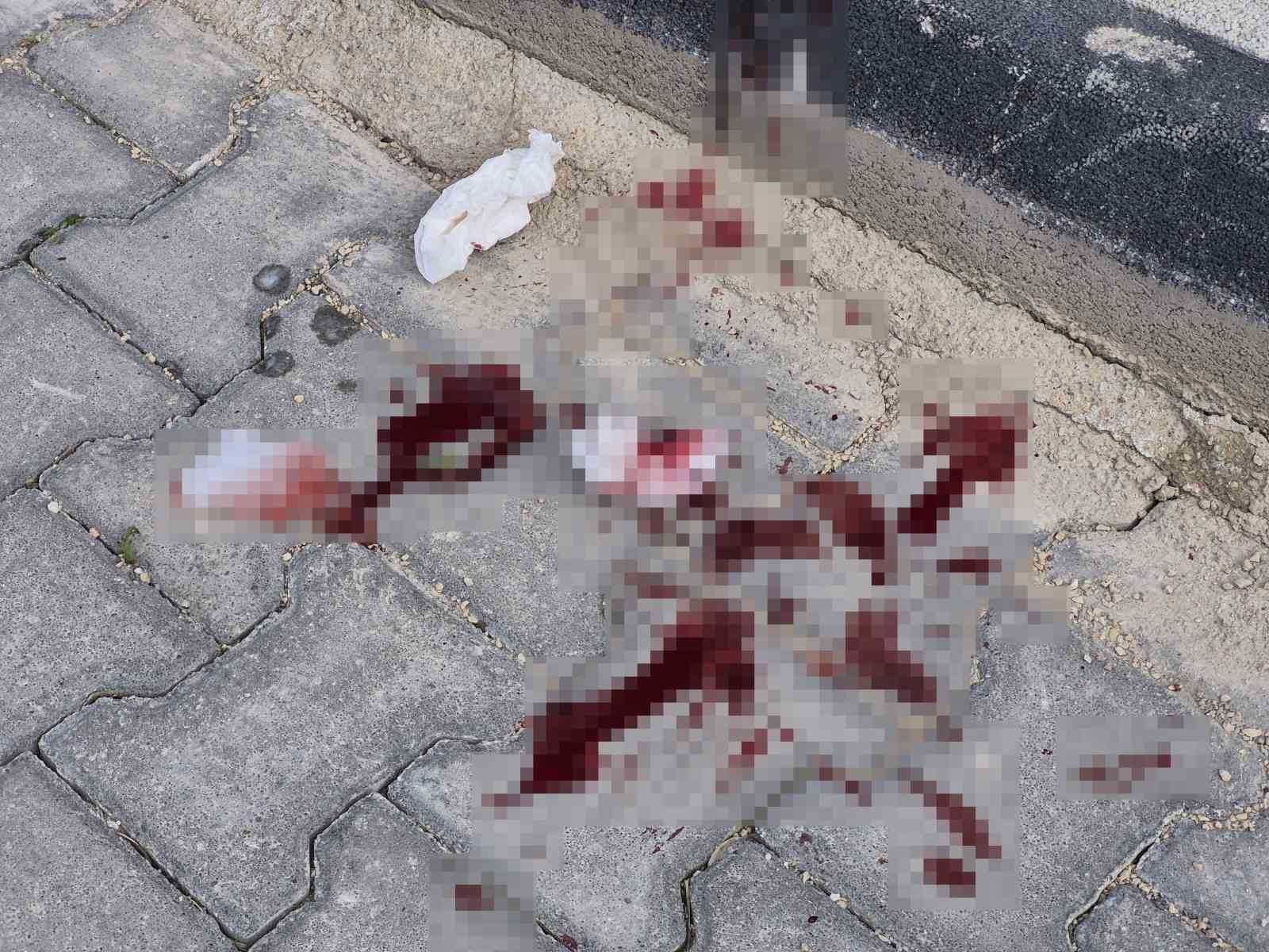 16 yaşındaki çocuk caddede bacağından bıçaklandı