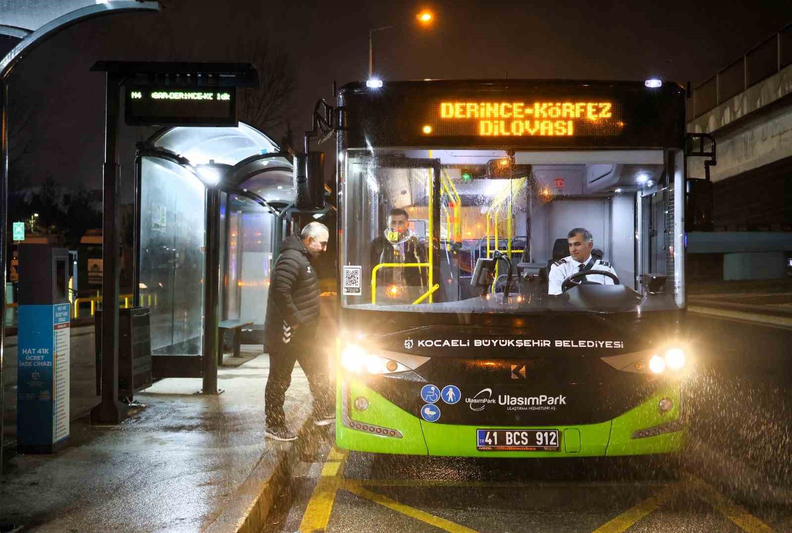 Kocaeli’de toplu taşımaya 7 yılda 3,3 milyar liralık destek sağlandı
