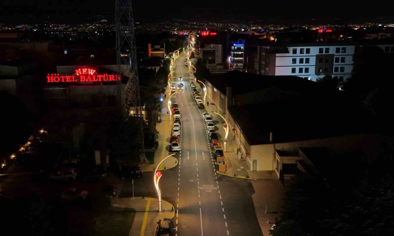 Şehit Ergün Köncü Caddesi modern görünüme kavuştu