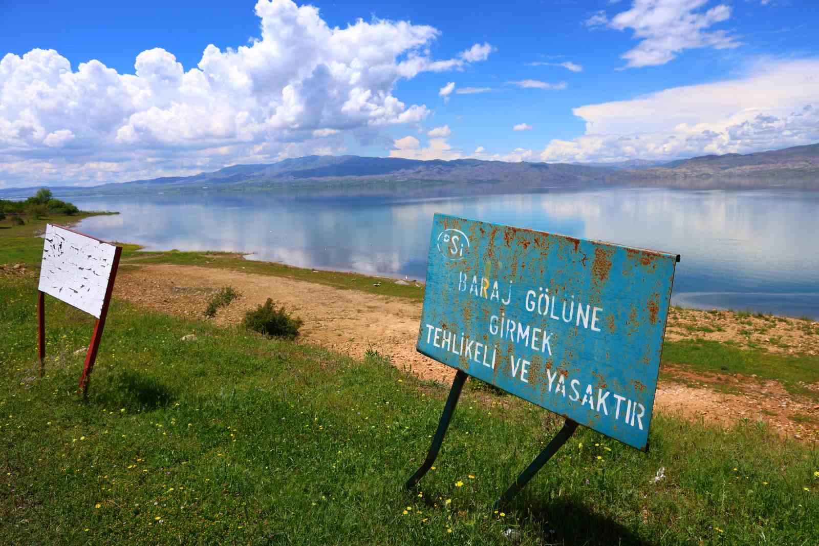 Elazığ’da kuraklık alarmı veren nokta yeniden suya gömüldü