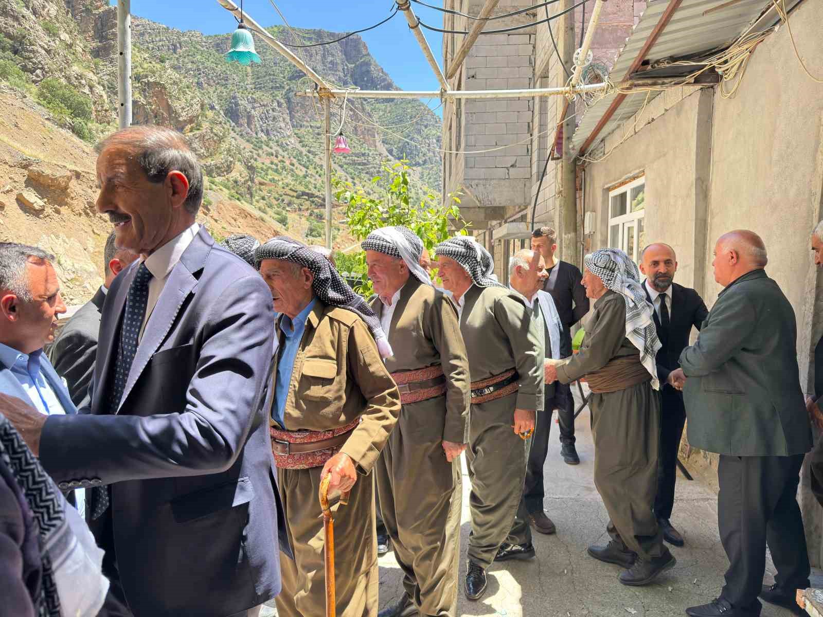 Düğünde çıkan kavga barışla sonuçlandı