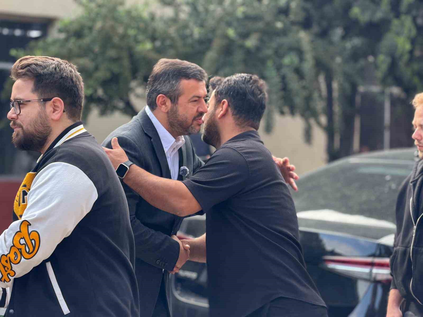 Başkan Çetinkaya belediye personeliyle bayramlaştı