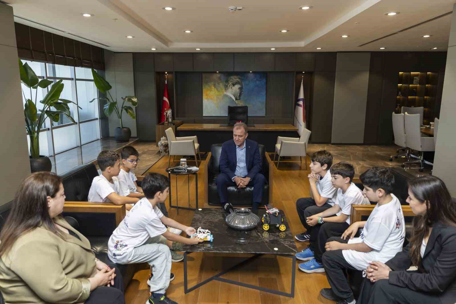 MERCAN öğrencileri dünya şampiyonasına hazırlanıyor