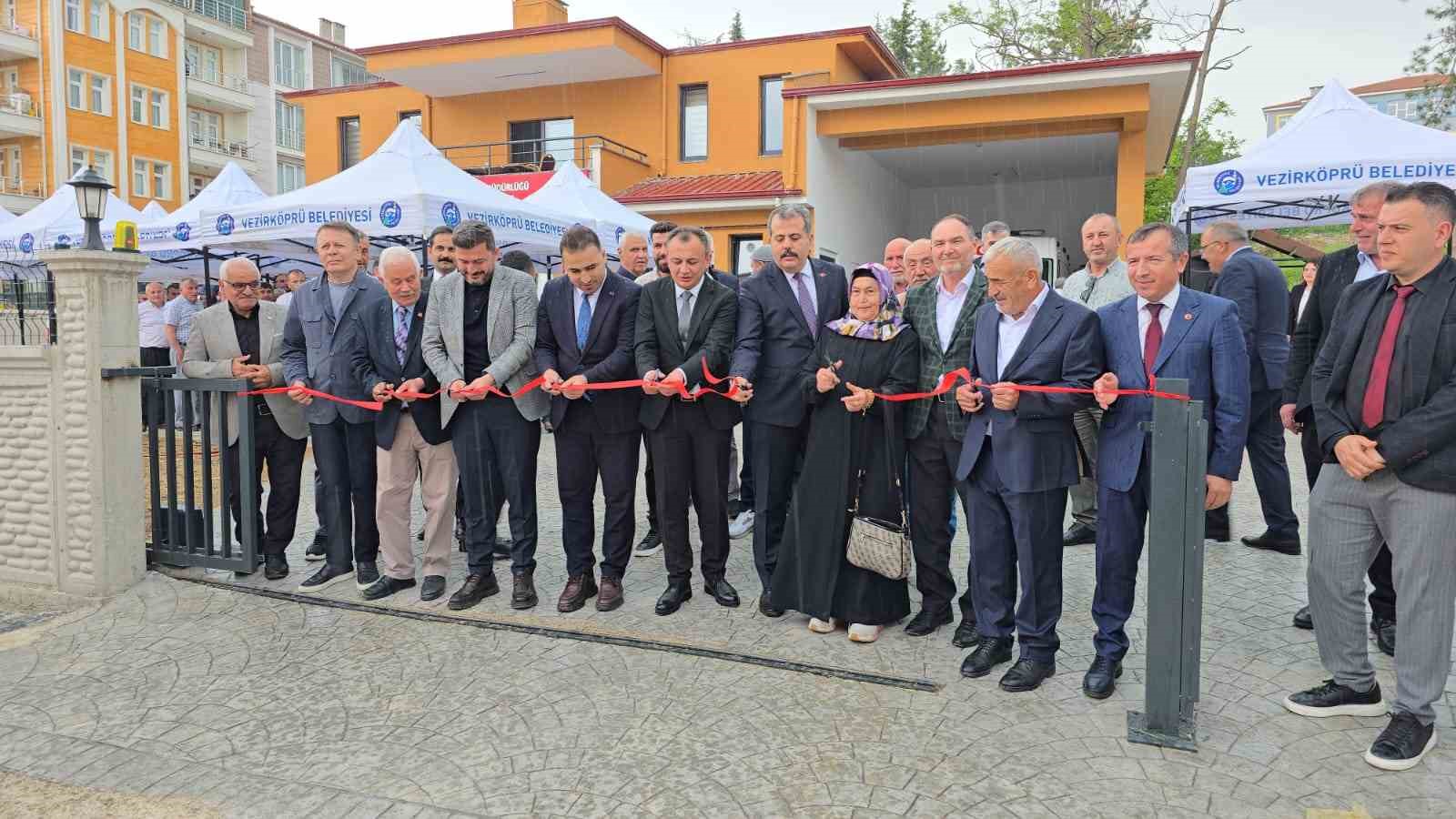 Vezirköprü Kamile Kavas 5 Nolu Acil Sağlık Hizmetleri İstasyonu açıldı