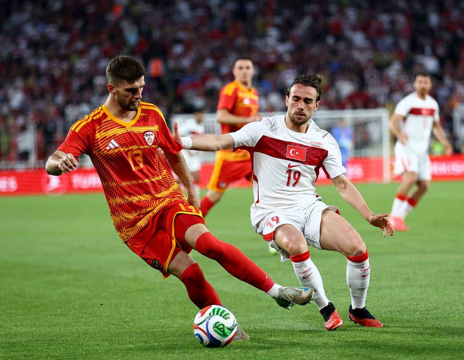 Hazırlık maçı: Türkiye: 2 - Kuzey Makedonya: 0 (Maç devam ediyor)
