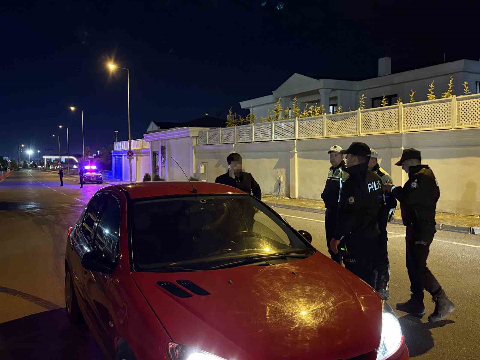 Kayseri polisinden ‘huzur’ uygulaması