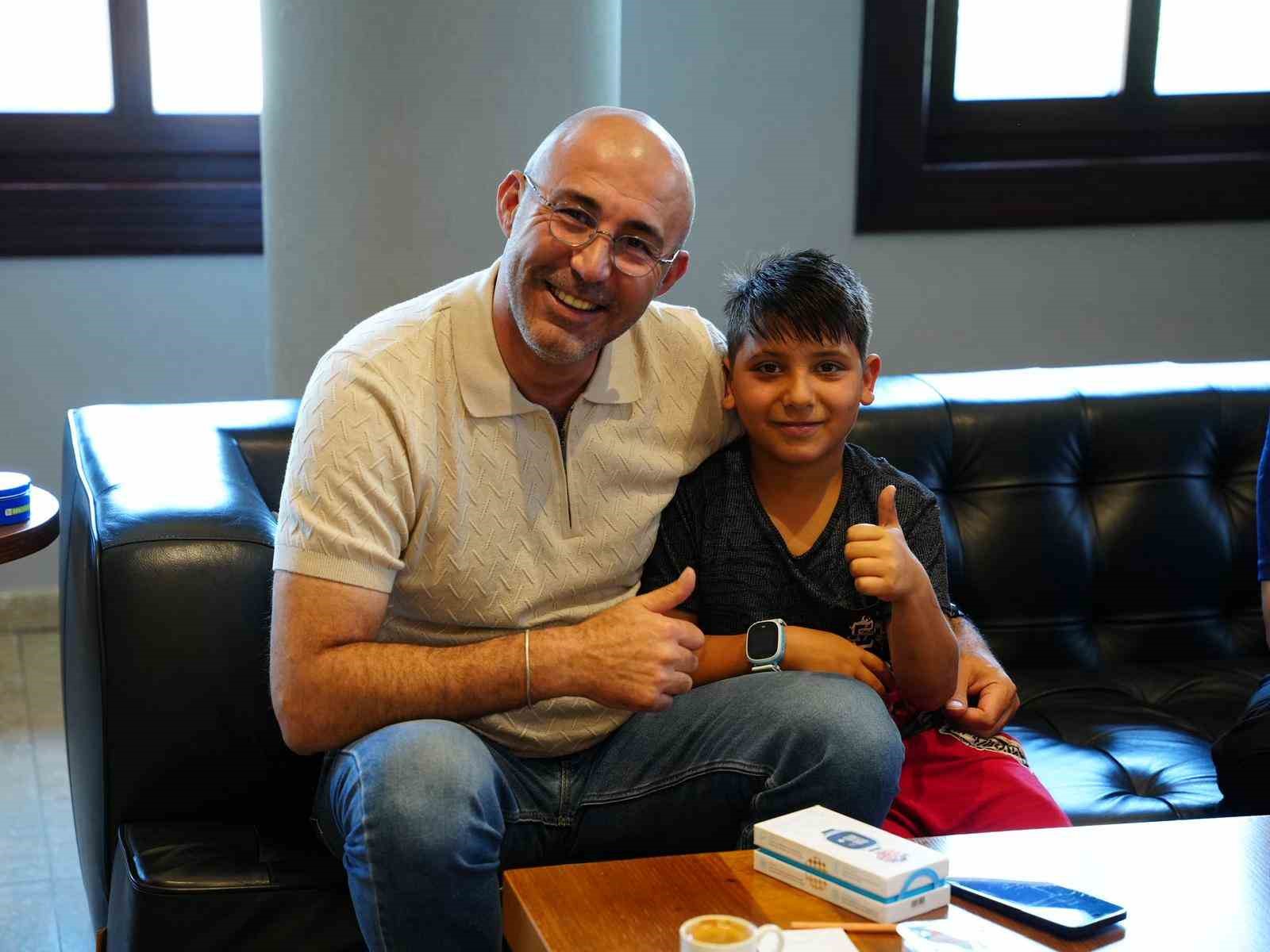 Başkan Zencirci’den minik Çınar’a anlamlı destek