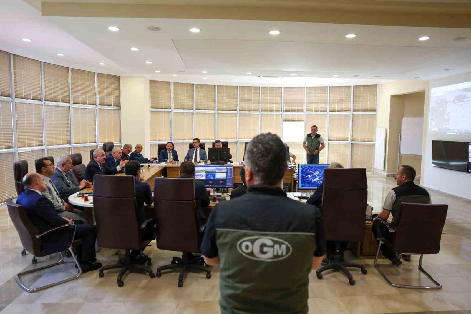 Çanakkale’de hasat döneminde orman yangınlarıyla mücadele toplantısı
