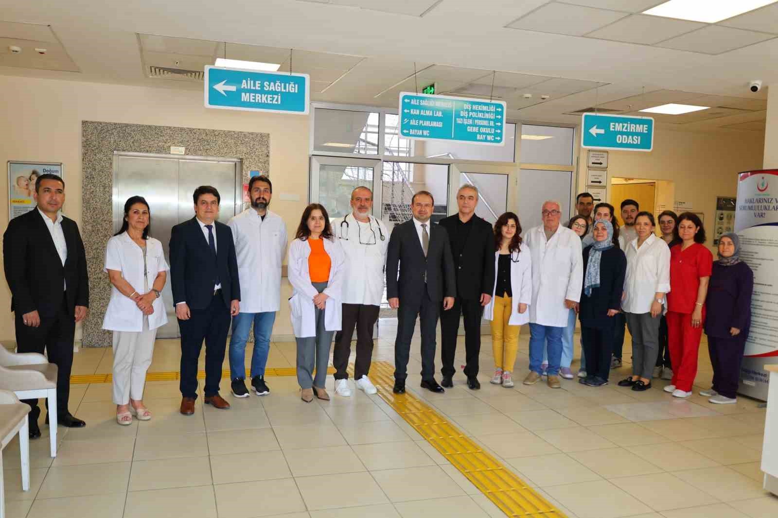 Kuyucak’ta sağlık hizmetleri yerinde incelendi