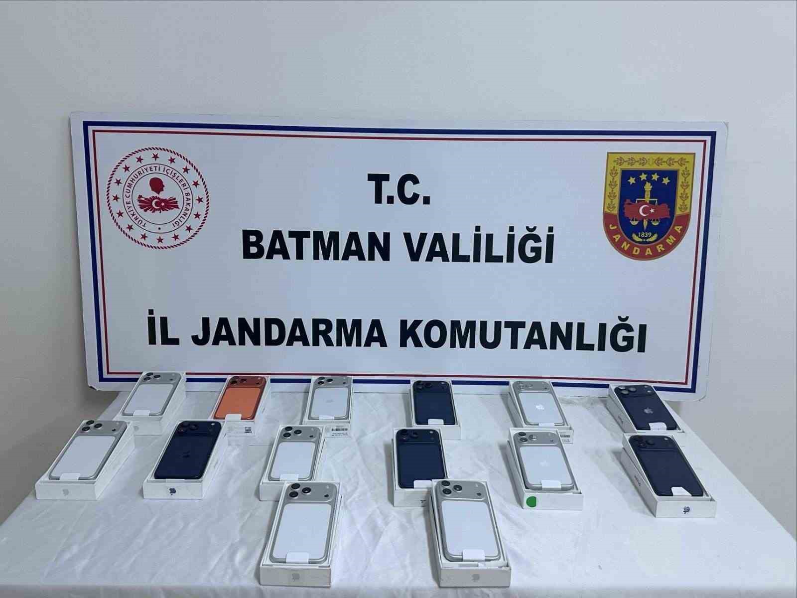 Batman’da uyuşturucu ve kaçak ürün operasyonu