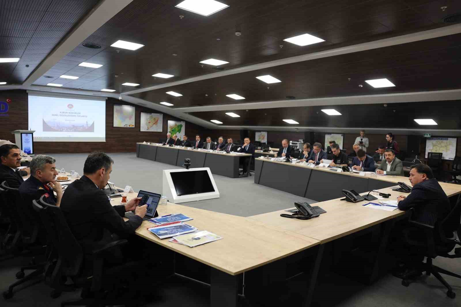 Kayseri’de kurum müdürleri değerlendirme toplantısı yapıldı