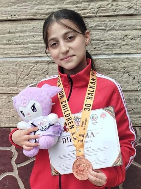 Hiranur Yıldırım’dan Balkan Şampiyonası’nda bronz madalya