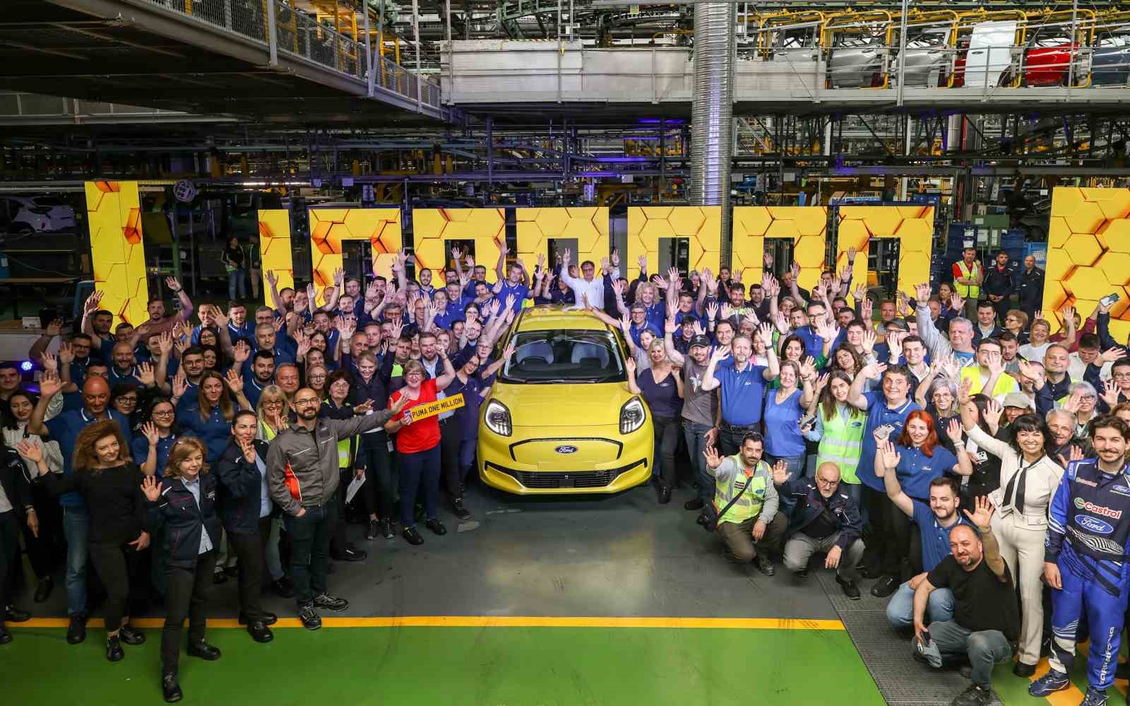 Ford Otosan Craiova Fabrikası&rsquo;nda 1 milyonuncu Ford Puma &uuml;retildi
