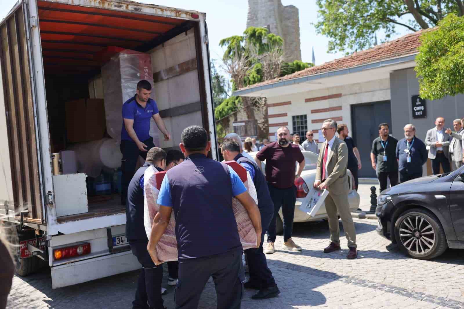 Vakıflar Genel M&uuml;d&uuml;rl&uuml;ğ&uuml;ne devredilen Yerebatan Sarnıcı tahliye edildi
