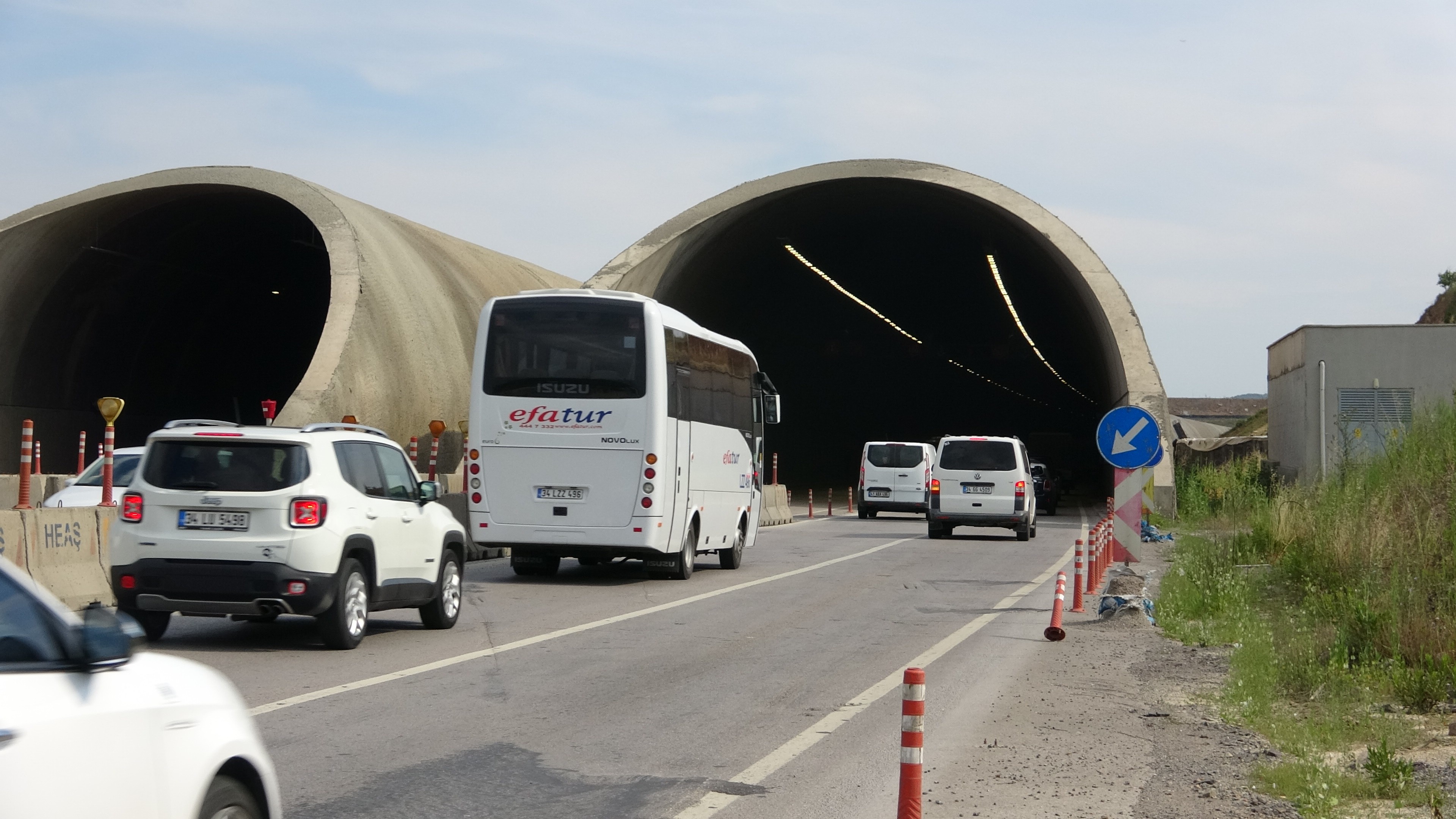 İstanbul Sabiha Gökçen Havalimanı’ndaki �dağsız tünel� olay olmuştu