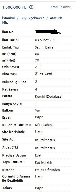 Deprem riski yüksek ilçelerde konut fiyatları tırmanışta