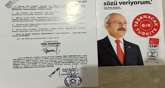 Kılıçdaroğlu&#039;ndan evlere noter onaylı seçim vaadi