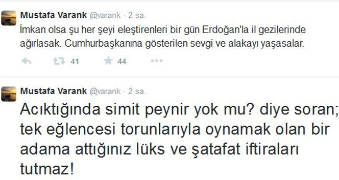 Varank&#039;tan Cumhurbaşkanı Erdoğan&#039;ı eleştirenlere cevap