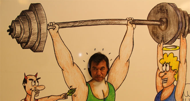 Sporda şiddete karikatürle tepki