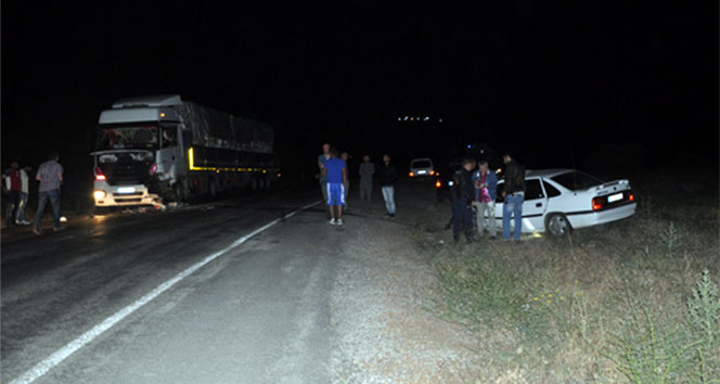 Tunceli&#039;de trafik kazası: 1 yaralı