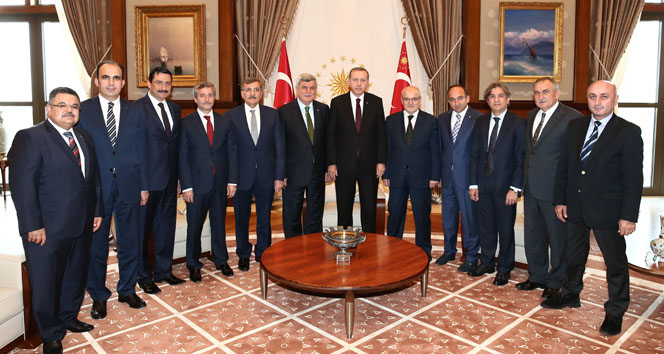 Başkan Yağcı&#039;dan, Cumhurbaşkanı Erdoğan&#039;ı ziyaret