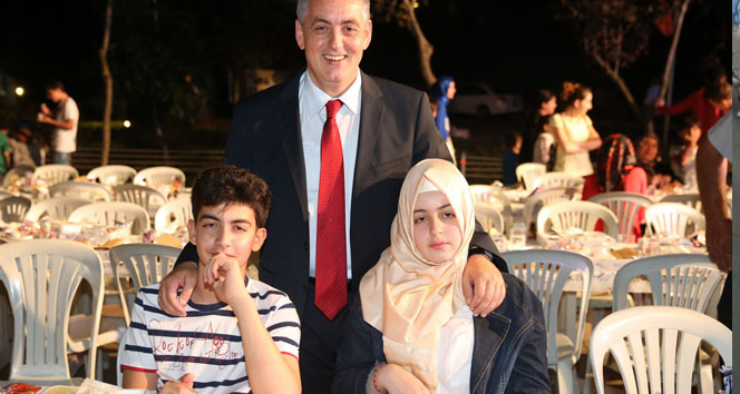 Eyüp Belediyesi son iftarı Göktürk’te kurdu