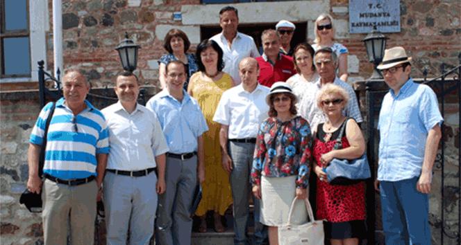 Bulgaristanlı gazeteciler Mudanya’da