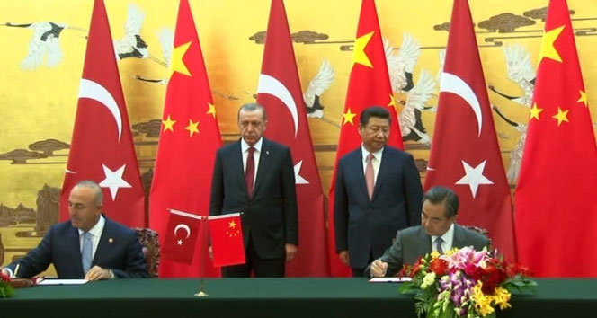 Çin’le 3 anlaşma imzalandı