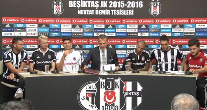 Beşiktaş’ta 5 imza birden