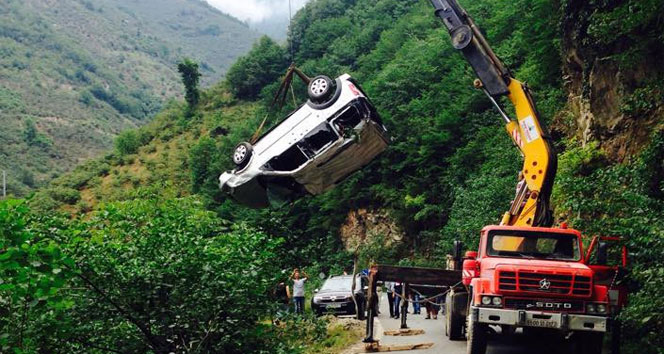 Giresun'da kaza: 7 yaralı
