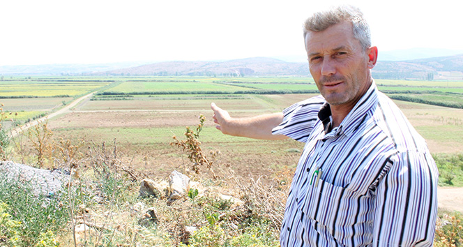 2 bin 500 dönüm arazi sular altında