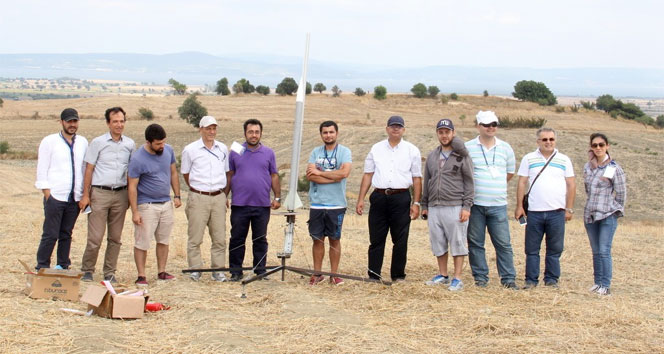 ÇOMÜ uydu fırlattı